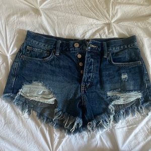 Free People Denim shorts